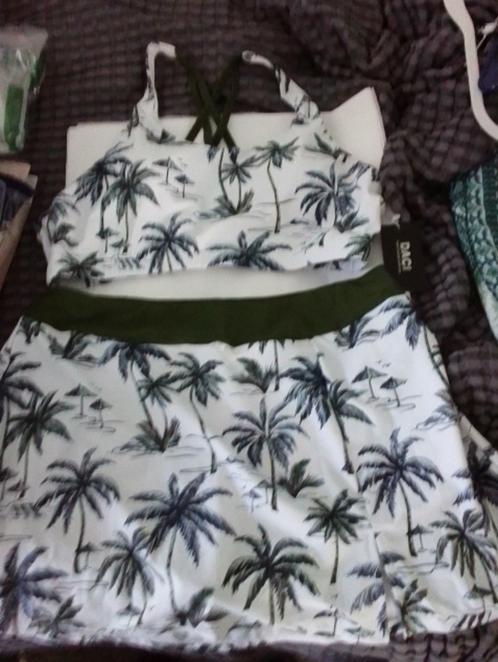 Daci Three Piece Bathing Suit Top Tankini